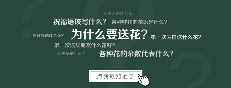 鲜花卡片祝福语